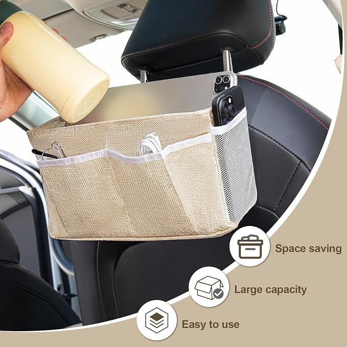 Bedside Caddy, bedside organizer, Hanging Organizers | Storage Bags - Image 6