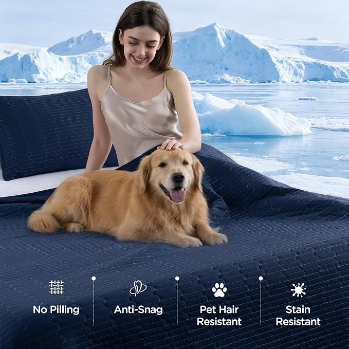 Cooling Quilt Bedspreads Queen Size - Image 3