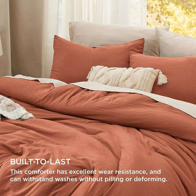 Bedsure Queen Comforter Set, 3 Pieces GentleSoft™ Bed Set, 1 Lightweight - Image 3