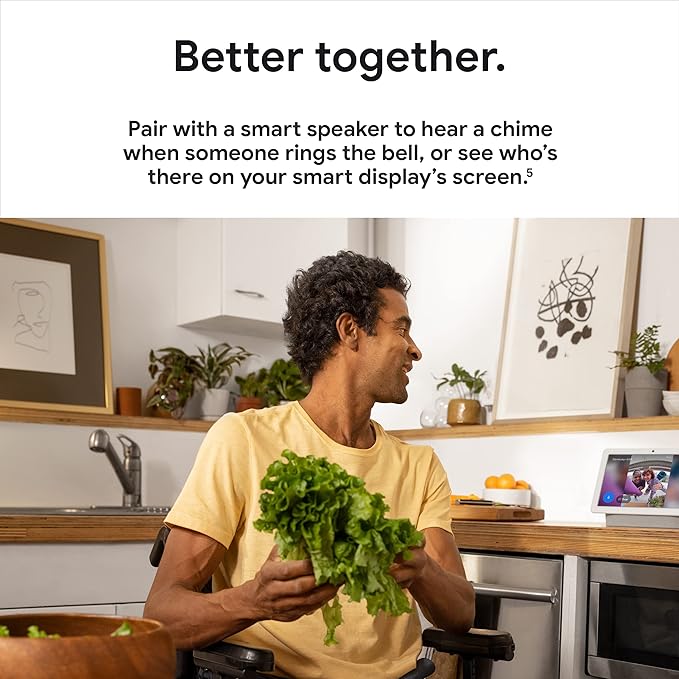 Google Nest Doorbell (Battery) - Ivy