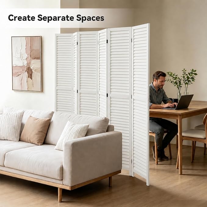 Wood Room Divider - Image 6