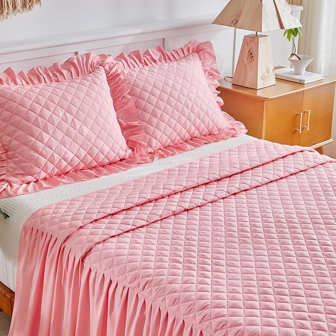 Ruffle Skirt Bedspread Set - Image 6