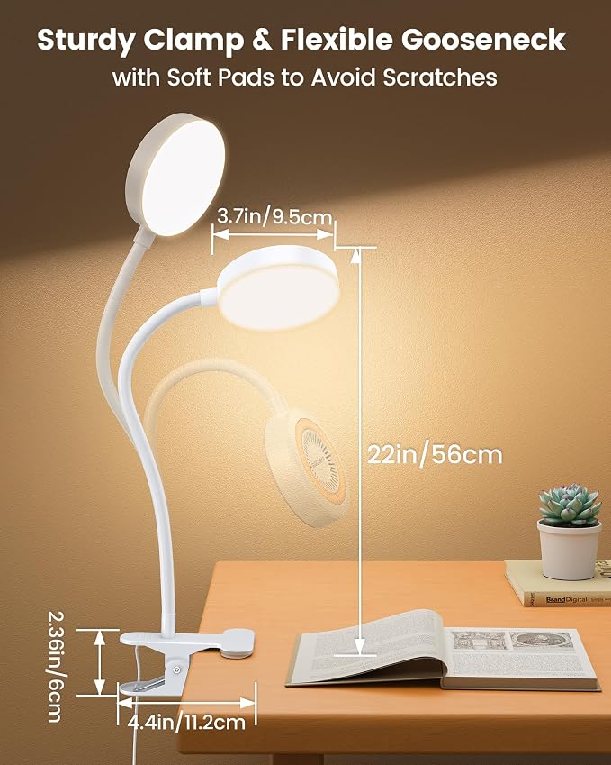 Glocusent 72 LED Clip on Reading Light - Image 6