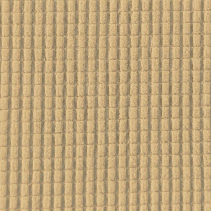 Easy-Going Stretch Sofa Slipcover 1-Piece Sofa Cover Furniture Protector Couch Soft with Elastic Bottom for Kids, Polyester Spandex Jacquard Fabric Small Checks (Sofa, Beige)