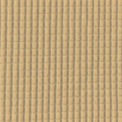 Easy-Going Stretch Sofa Slipcover 1-Piece Sofa Cover Furniture Protector Couch Soft with Elastic Bottom for Kids, Polyester Spandex Jacquard Fabric Small Checks (Sofa, Beige)