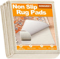 Songrey Non-Slip Rug Pad 7x10 FT, Extra Thick Carpet Pads for Hard Surfaces, Prevents Sliding and Secures Rugs, Provides Floor Protection with Comfort Cushioning