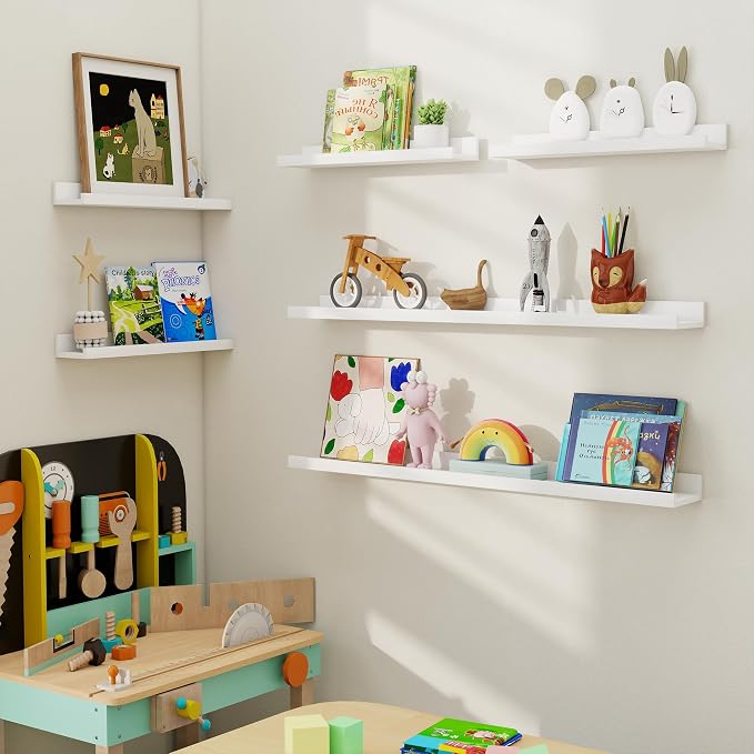 Picture Ledge Shelf, Floating Shelves - Image 6