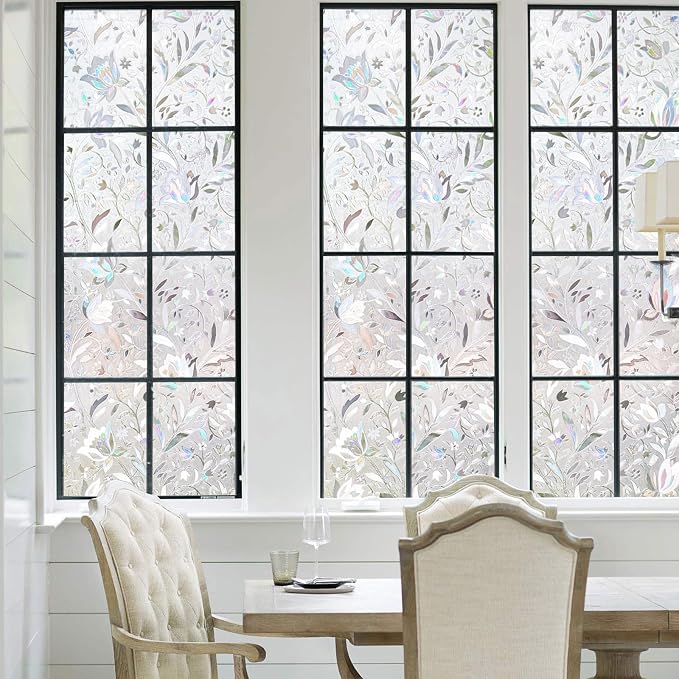 Kromapolis Privacy Window Film, Stained Glass Decorative, 23.6″ x 118.1″ | - Image 2