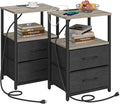 TUTOTAK Nightstands Set of 2, End Table by ChoosetutotakFurnitureBuildYourCozyHome