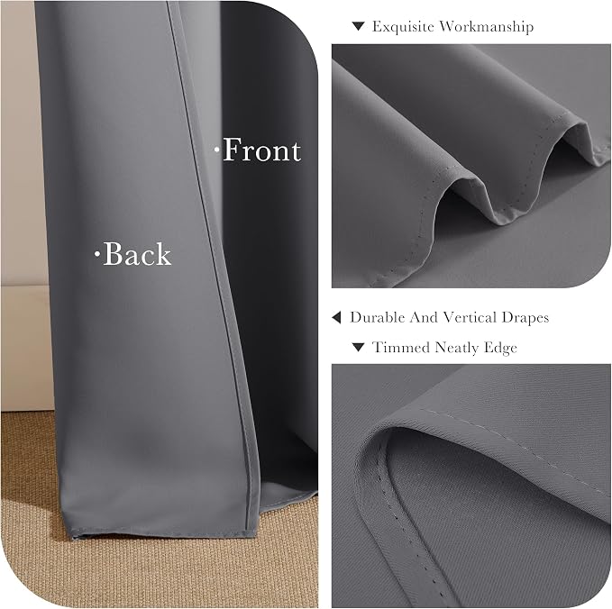 PONY DANCE 102 inch Long Curtains 2 Panels Set - Image 7