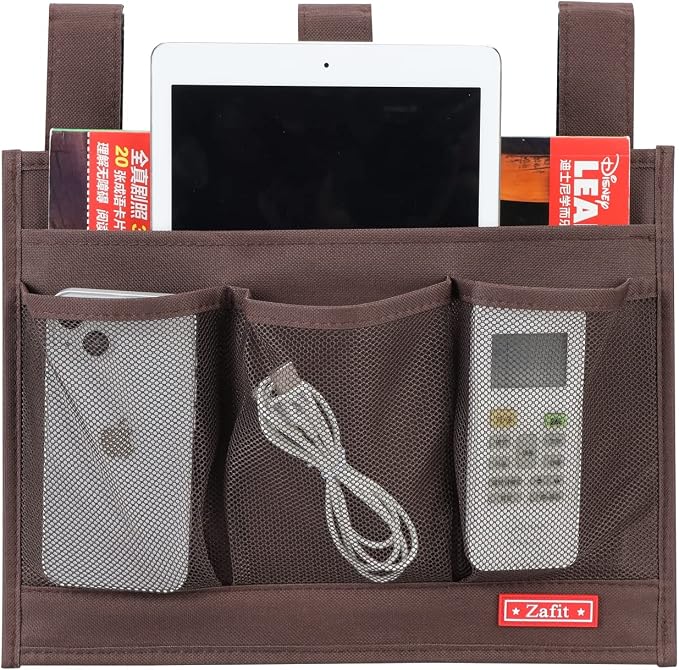 Zafit Hanging Bedside Caddy, Bedside Storage Organizer - Image 3