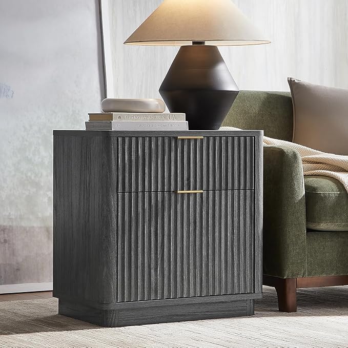T4TREAM 23'' Fluted Nightstand by T4TREAMFurniture