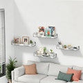 Amaoot Floating Shelves for Wall Set of 4, Wall Shelf Wood Floating Shelf | by Amoot