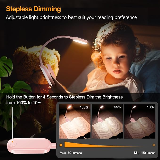 Gritin 16 LED Rechargeable Book Light - Image 3