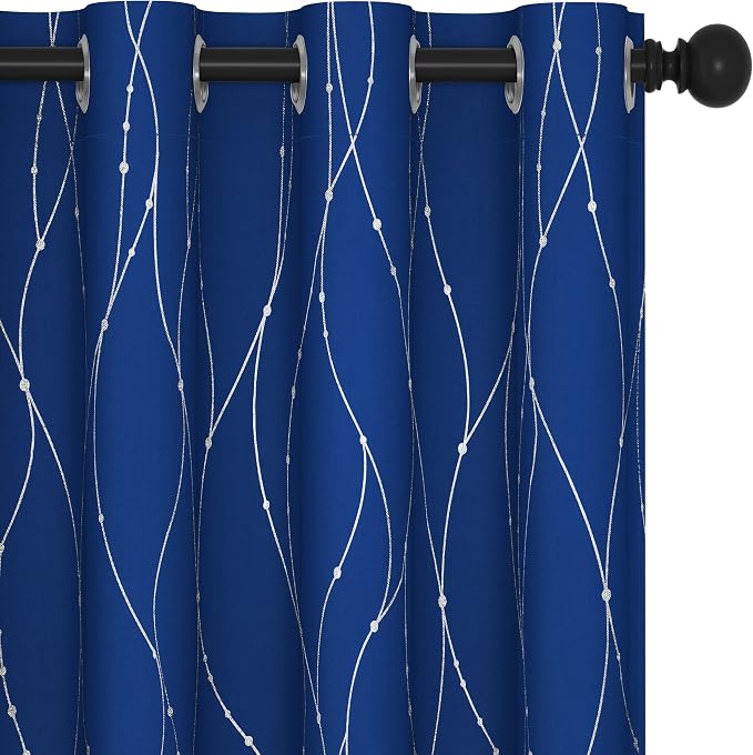 Deconovo Living Room Curtains 95 Inches Long, Thermal Insulated, Room Darkening by Unknown