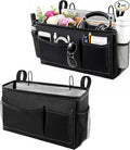 Bedside Caddy for Dorm Bed, Bedside Storage Bag Hanging Organizer | Metal Frame by Fabtotes