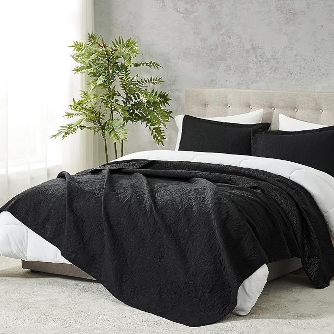 Hansleep Black Quilt California King Size - Image 2