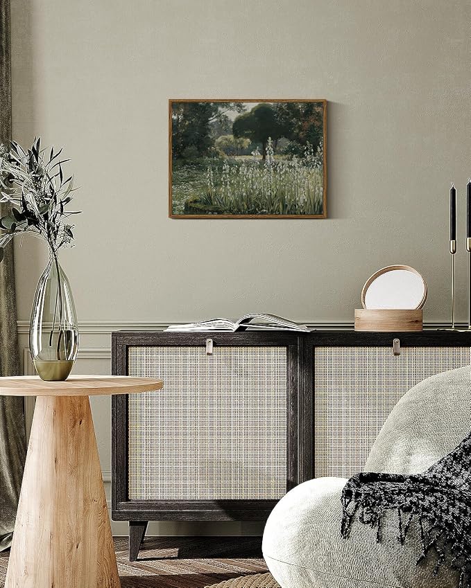 InSimSea Framed Canvas Wall Art, Bathroom Pictures Wall Decor, Spring Landscape - Image 3