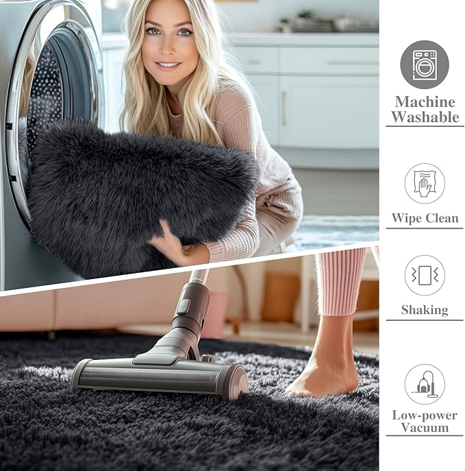 OLANLY 6x8 Machine Washable Large Area Rugs - Image 2