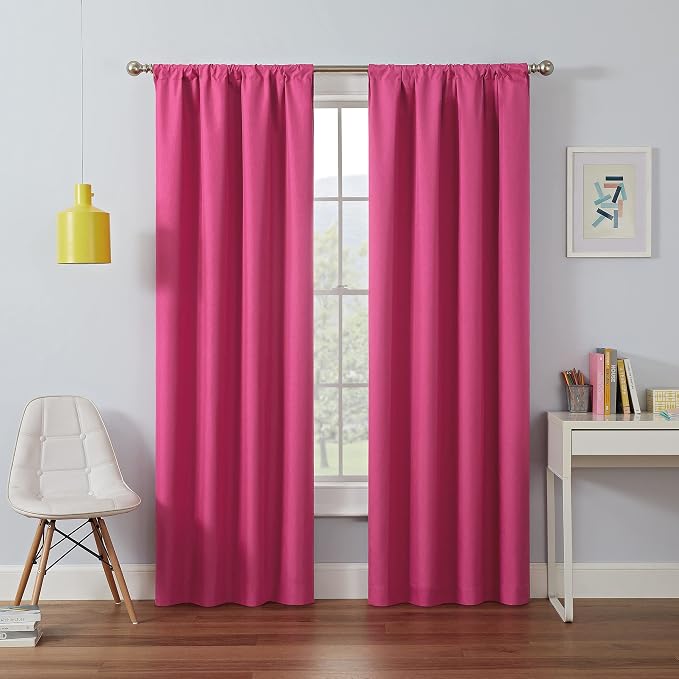 Eclipse Kendall Blackout Rod Pocket Curtain - Image 3