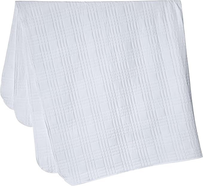 Chezmoi Collection Kingston King Size Bedspread Set, 3-Piece White Oversized - Image 8