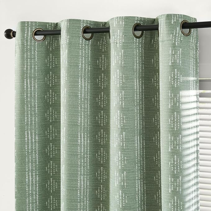 jinchan Boho Blackout Curtains 84 Inches Long - Image 2