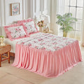 Ruffle Skirt Bedspread Set by Uozzi+Bedding