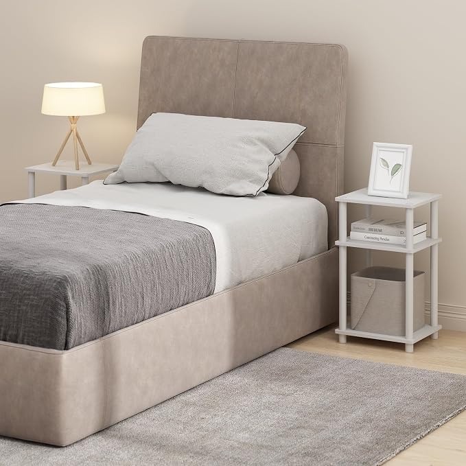 Furinno Just Turn-N-Tube Open Storage Nightstand, 1 Pack - Image 10