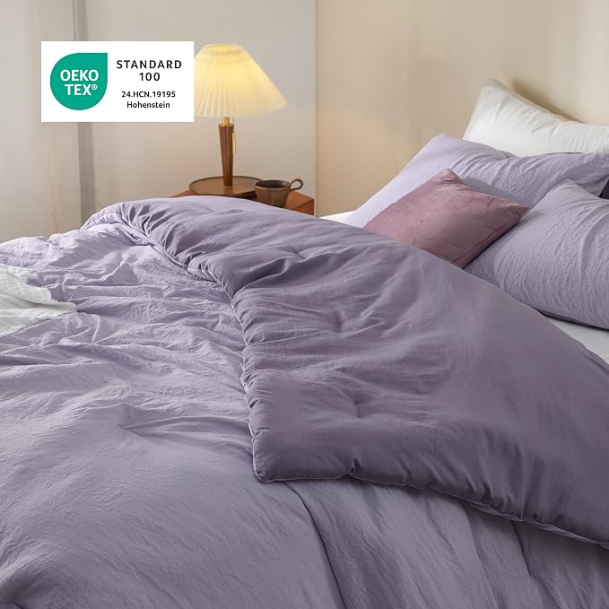 Bedsure Twin/Twin XL Comforter Set, 2 Pieces GentleSoft™ Bed Set, 1 Lightweight - Image 5