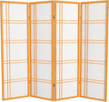 Red Lantern 5 ft. Tall Double Cross Shoji Screen by RedLantern