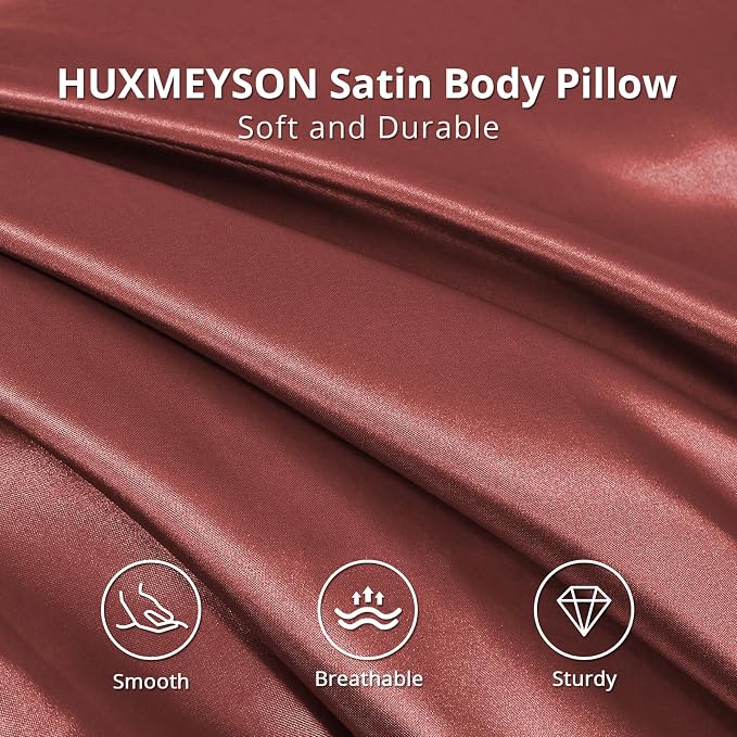 Body Pillow with Satin Pillowcase, Body Pillow - Image 3