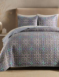 Boho Quilt Twin Set, 3-Piece Bedspread by TEXSTEAD