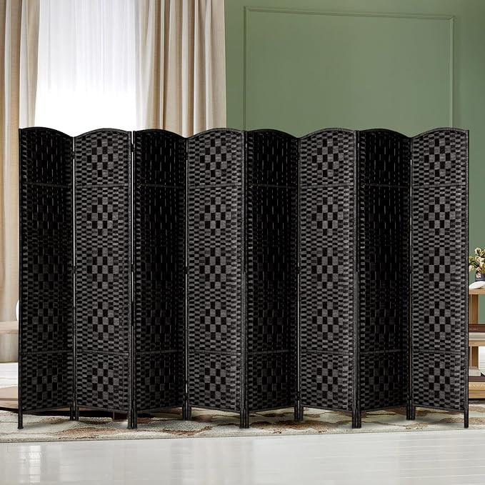 RHF Room Divider Panel, Partition Room Dividers, 8Panel Privacy Screen - Image 2