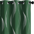 Deconovo Curtains for Living Room, Pattern Blackout Curtains 90 Inches Long | by Unknown