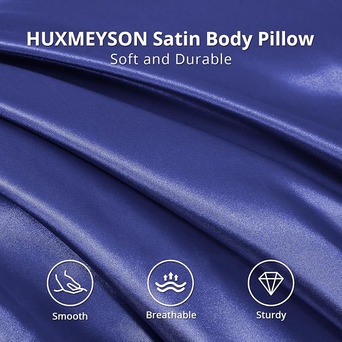 Body Pillow with Satin Pillowcase, Body Pillow - Image 3