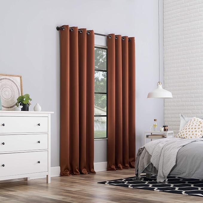 Sun Zero Nordic 2-pack Theater Grade Extreme 100% Blackout Grommet Curtain - Image 7