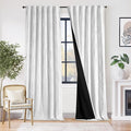 jinchan Boho Blackout Curtains 108 Inches Long Moon Phase Printed Drapes | by JINCHAN
