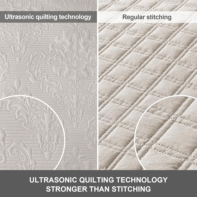 Hansleep Cream Quilt Twin Size - Image 4