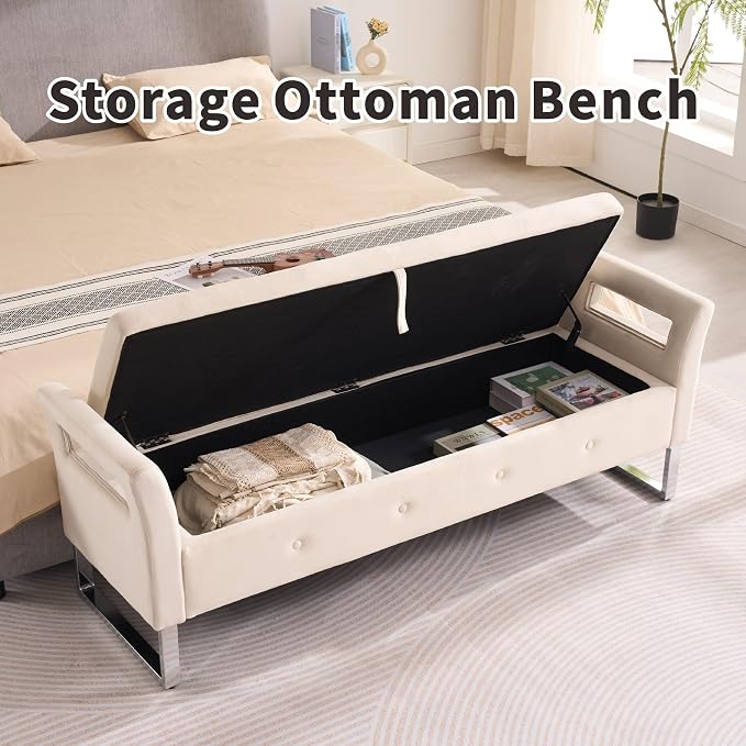 Chifee & Vingol Storage Bench - Image 6