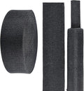 Sonoreboom 2 in 1 Heat Shrink Braided Sleeving Fabric Tubing-Ideal fit Irregular Shape Hose/Cable/Wire (1-1/8"(29mm), 32FT)