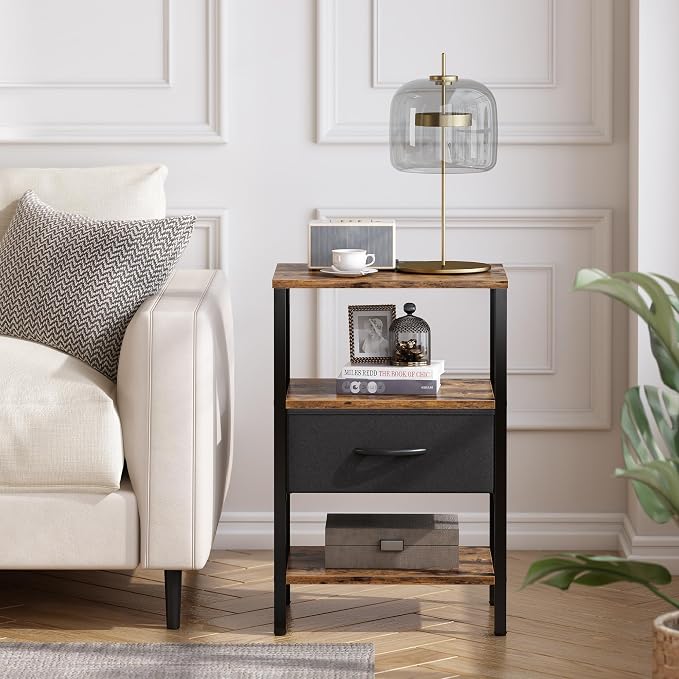 SUPERJARE Nightstand Set of 2 - Image 10