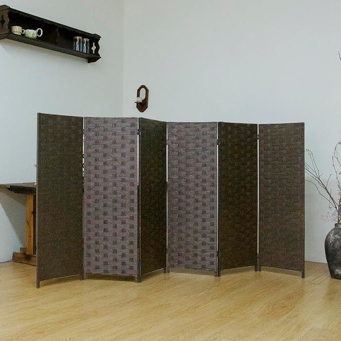 6 Panel Short Room Divider Screen - Image 4