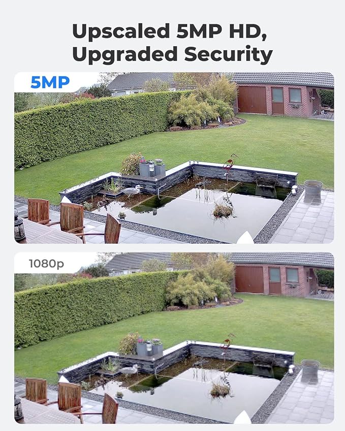 REOLINK Wired Security Camera Outdoor, IP PoE Dome Surveillance Camera, Smart Human/Vehicle Detection, Work with Smart Home, 100ft 5MP HD IR Night Vision, Up to 512GB microSD Card, RLC-520A