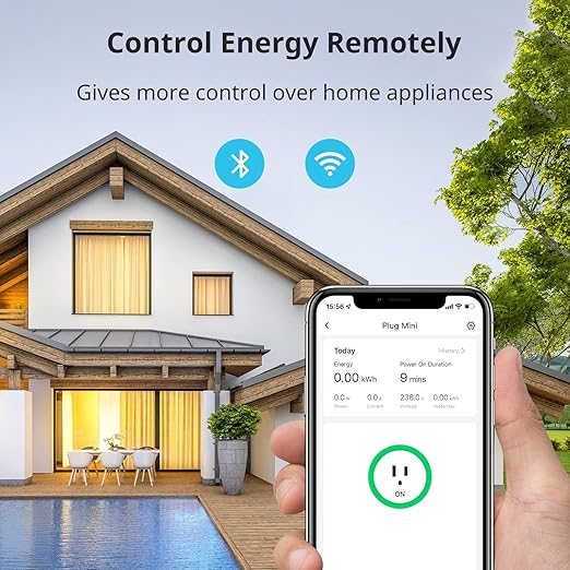SwitchBot Smart Plug Mini 15A(4 Pack) & SwitchBot Hub Mini Smart Remote
