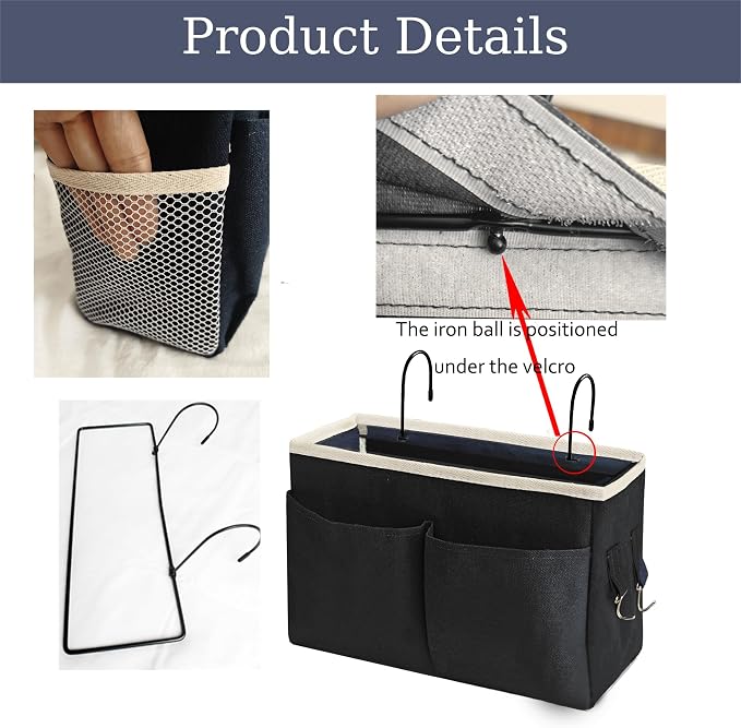 Bedside Caddy Organizer - Image 3