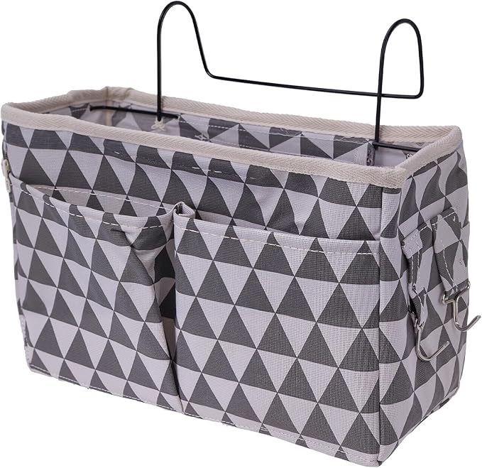 Bedside Caddy Organizer Hanging Storage Basket by HeXueLy