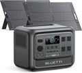 BLUETTI Solar Generator Elite 100 V2 with 2×100W Solar Panels Included, 1024Wh Portable Power Station w/ 2 1800W AC Outlets, 35% Smaller, Ideal for Camping, Emergencies, Backup Power