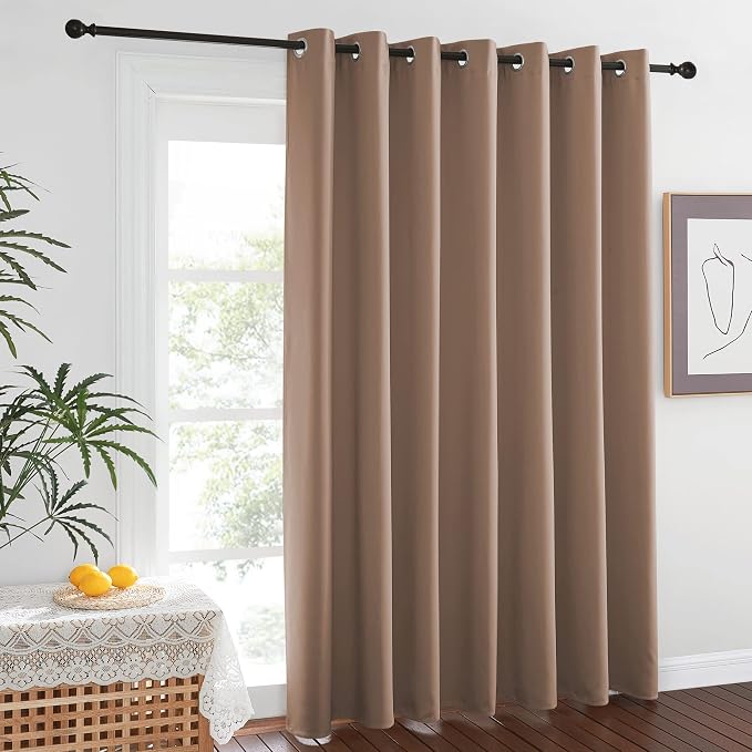 NICETOWN Wall Dividers for Rooms, Large Room Divider Curtain Screen Partition - Image 7