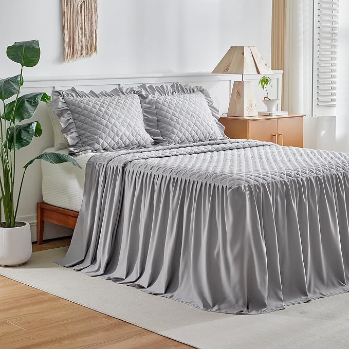 Ruffle Skirt Bedspread Set - Image 2
