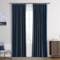 Joywell 100% Blackout Linen Curtains 84 Inch Long by Joywell